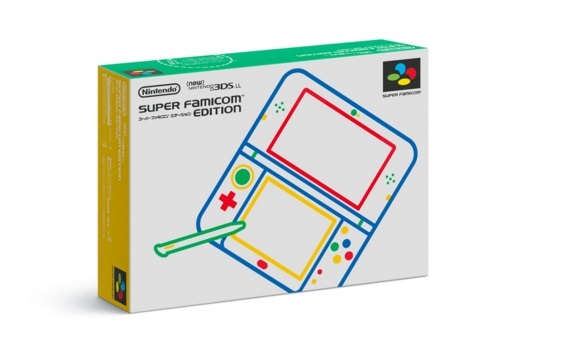 Newニンテンドー3DS LL スーパーファミコン エディション」受注販売