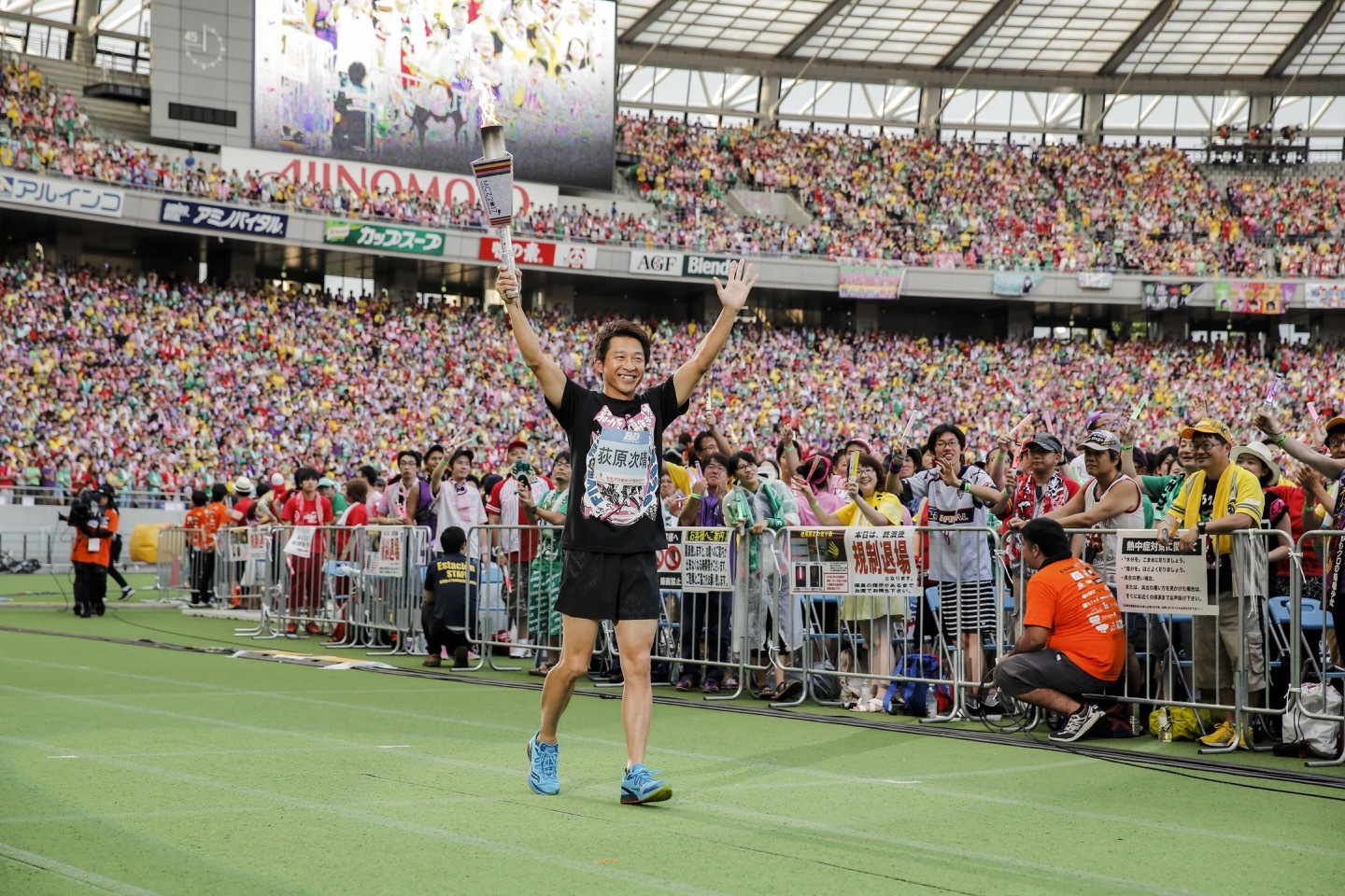 『ももクロ夏のバカ騒ぎ2017 -FIVE THE COLOR Road to 2020- 味の素スタジアム大会会場』1日目萩原次晴氏