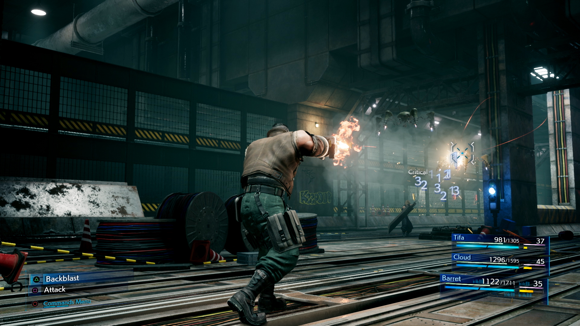 『FFVIIR』Trailerより (C)SQUARE ENIX CO., LTD. All Rights Reserved. CHARACTER DESIGN: TETSUYA NOMURA/ROBERTO FERRARI