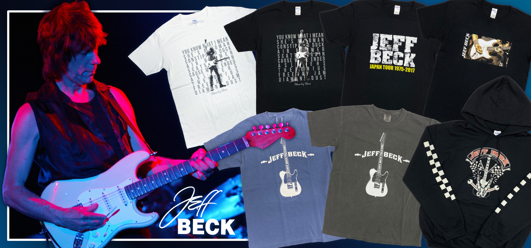 Jeff Beck Tシャツ