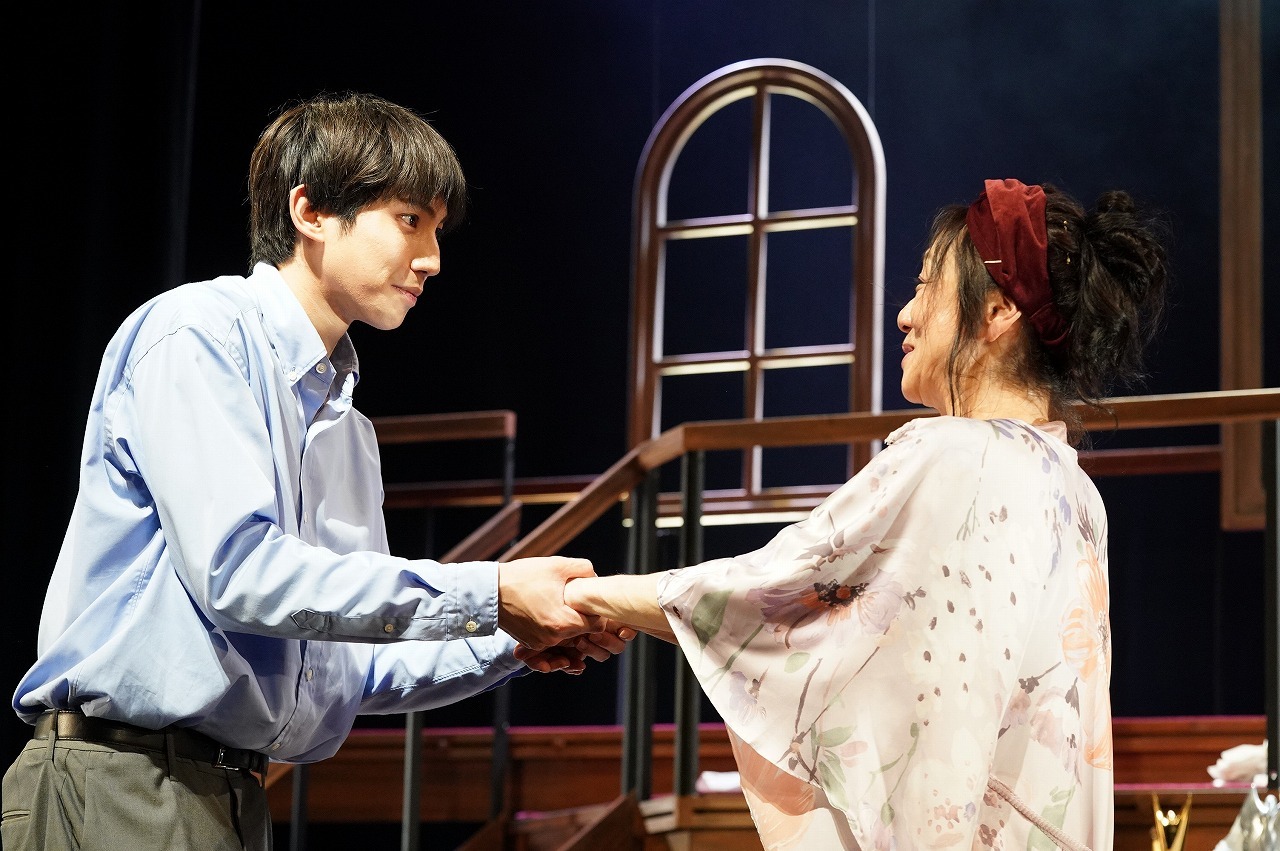 二人芝居『息子の証明』舞台写真