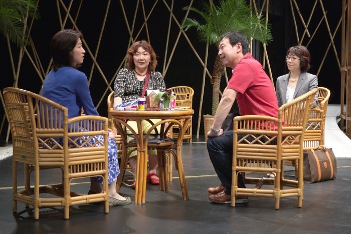 「豊岡演劇祭2020」で13年ぶりに再演される、青年団『眠れない夜なんてない』より ［撮影］青木司