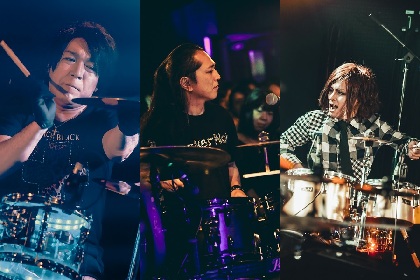 Sakura×LEVIN×shuji　ドラムを愛しドラムに生きる、嵐を呼ぶ男たちのイベント『Busker Noir』とは