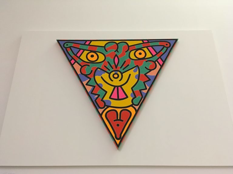 《無題1988年8月15日（トライアングル）》1988年 All Keith Haring Works ©︎ Keith Haring Foundation