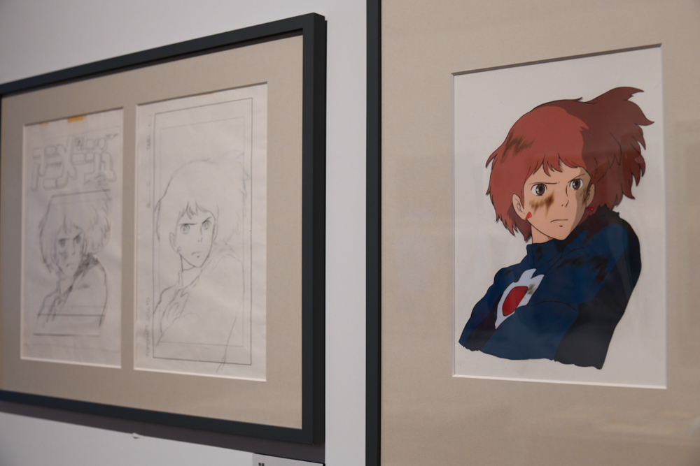 『風の谷のナウシカ』の展示風景