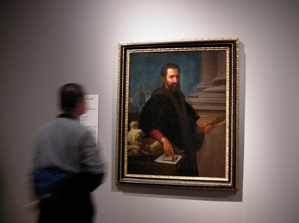《ミケランジェロの肖像》パッシニャーノ 17世紀初頭 個人蔵
