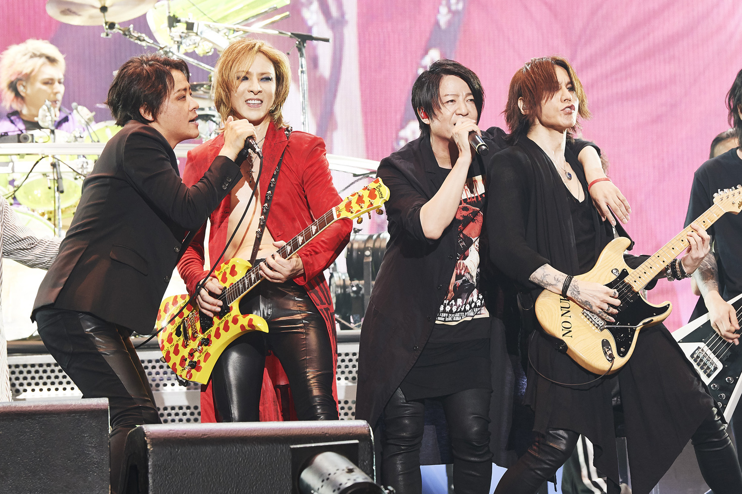 RYUICHI (LUNA SEA)、YOSHIKI (X JAPAN）、TERU (GLAY)、SUGIZO (LUNA SEA)『LUNATIC FEST. 2018』2018.6.24