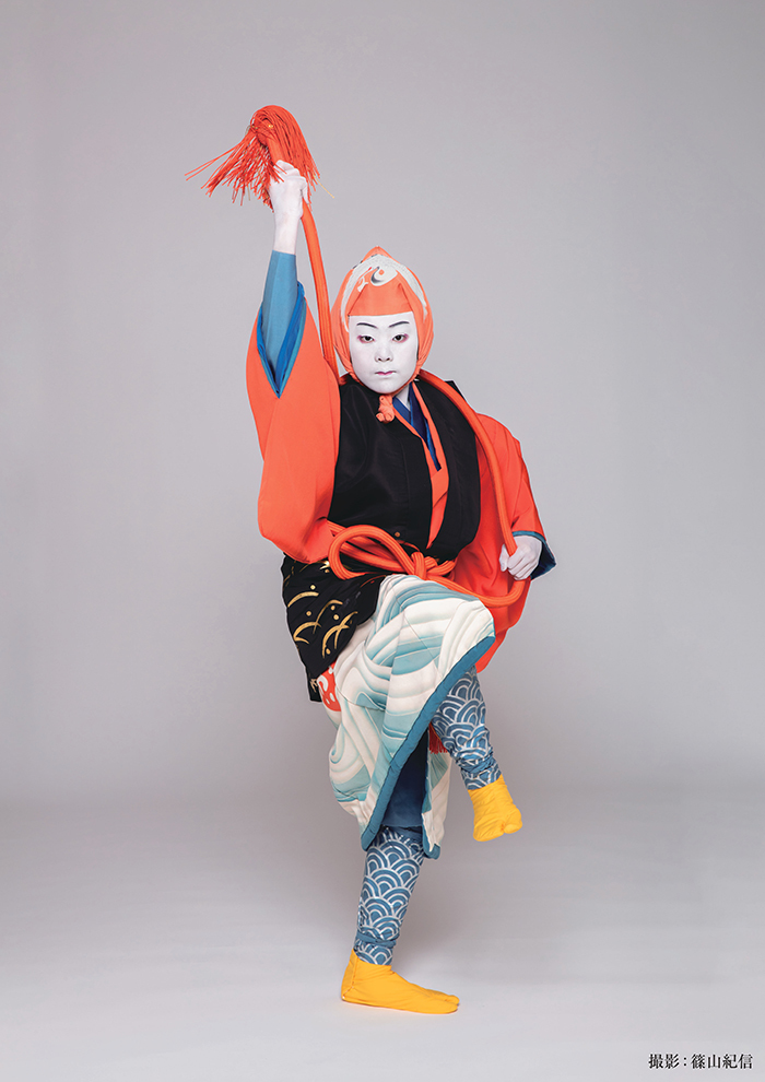 『猿若江戸の初櫓』猿若=中村勘太郎 　　　　撮影：篠山紀信