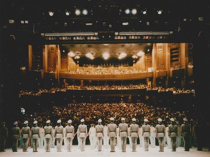 1993年、 ベルリン・ドイツ・オペラ公演のカーテンコール