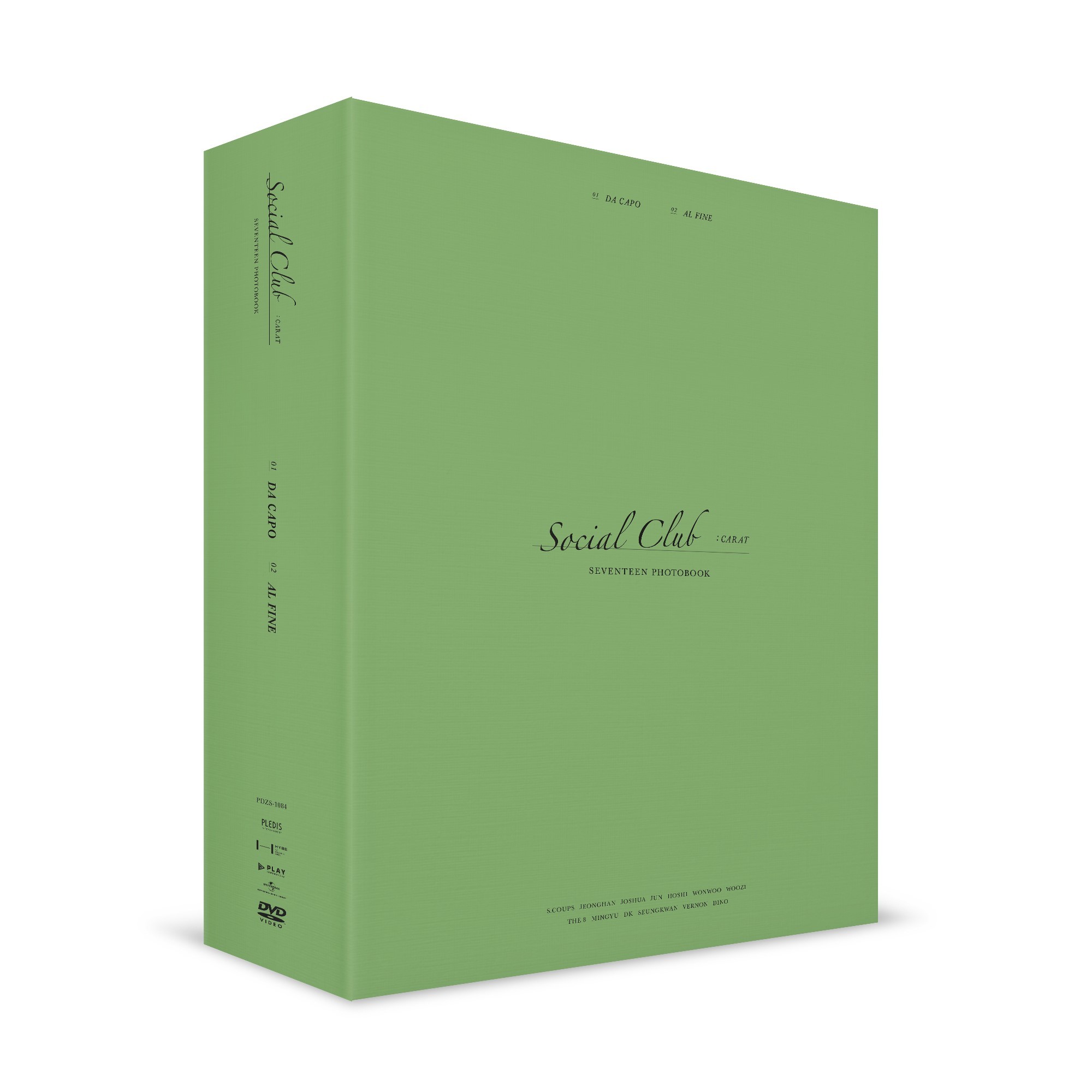 『SEVENTEEN PHOTOBOOK 「SOCIAL CLUB : CARAT」』SET