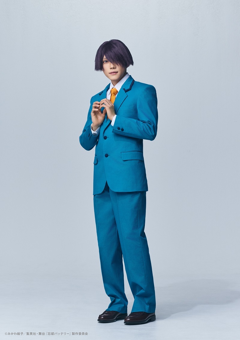 土屋和季 役 伊崎龍次郎 　　　　　　　　　(C)みかわ絵子／集英社・舞台『忘却バッテリー』製作委員会
