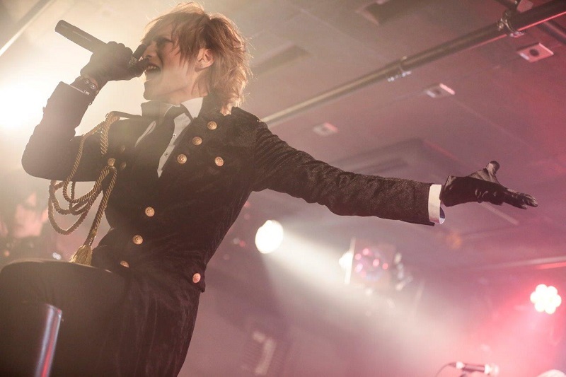 CLØWD KOU（Vo) 2017.2.5 新宿Zirco Tokyo 撮影＝西槇太一