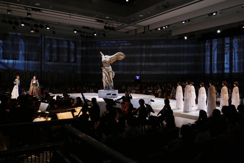 アリーナ形式のオペラはコチラ。　関西歌劇団　第100回定期公演「オリンピーアデ」（19.9.21.22 あましんアルカイックホール・オクト）