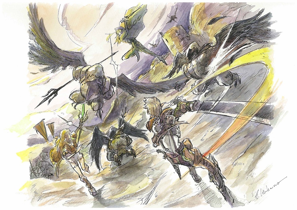 Project Prelude Runeバトルイメージイラスト (C)2017 STUDIO ISTOLIA CO., LTD. All Rights Reserved.