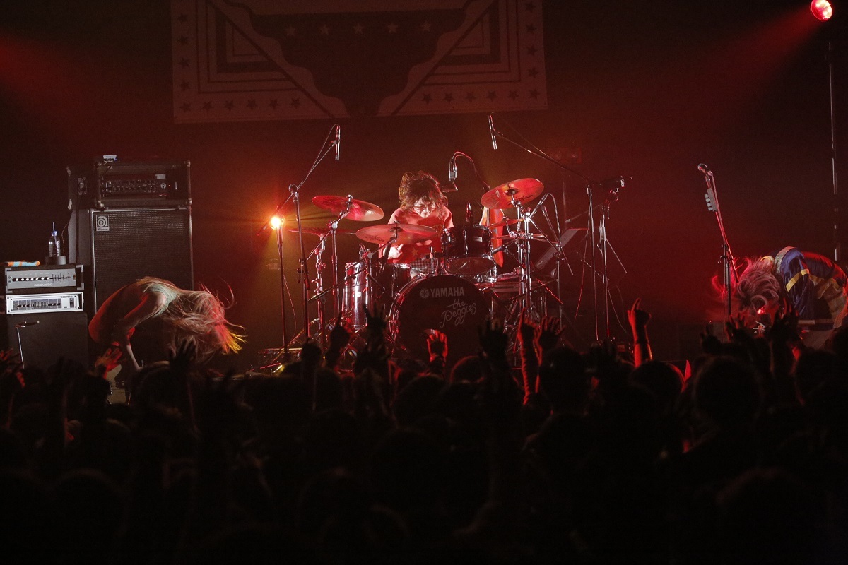 the peggies 撮影＝Wataru Nishida(WATAROCK) 、Amiri Kawabe(WATAROCK)