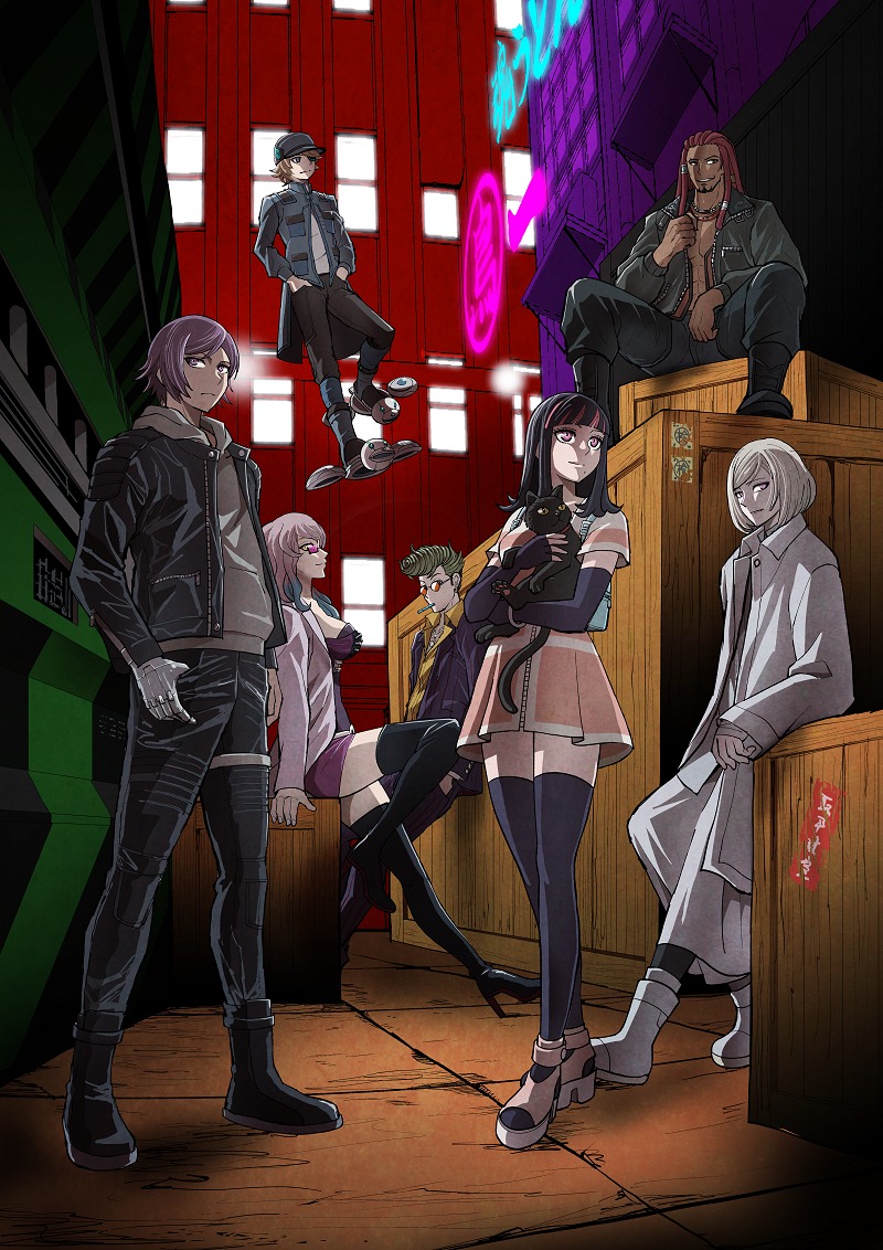 オリジナルTVアニメ『アクダマドライブ』キービジュアル (C) ぴえろ・TooKyoGames／アクダマドライブ製作委員会 