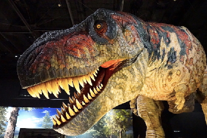 動く実物大ティラノサウルスロボットにおののけ！　『恐竜展2021』内覧会レポート