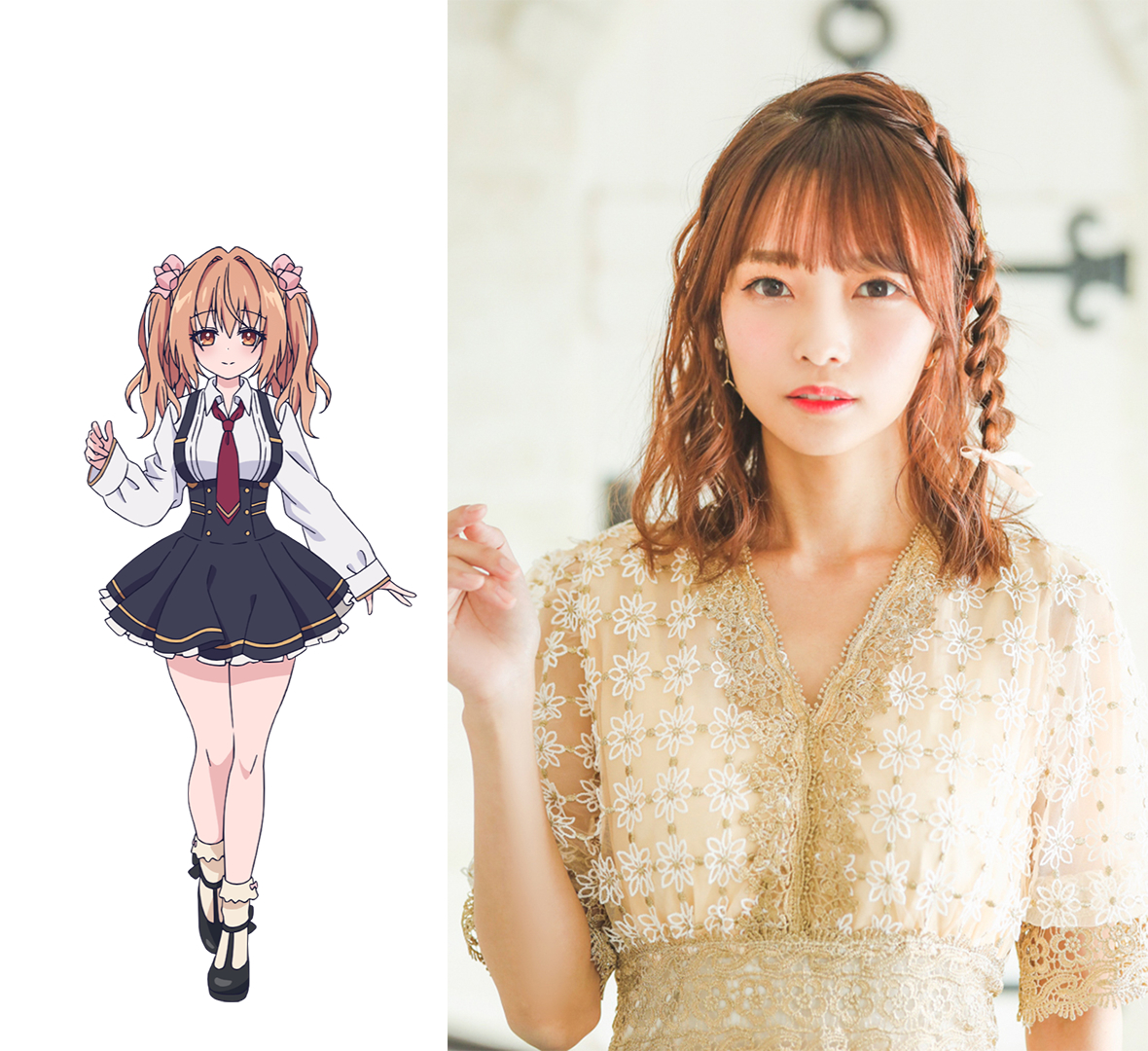 秋⽉乃愛（CV：⽴花理⾹） （C）2023 久追遥希/KADOKAWA/ライアー・ライアー製作委員会