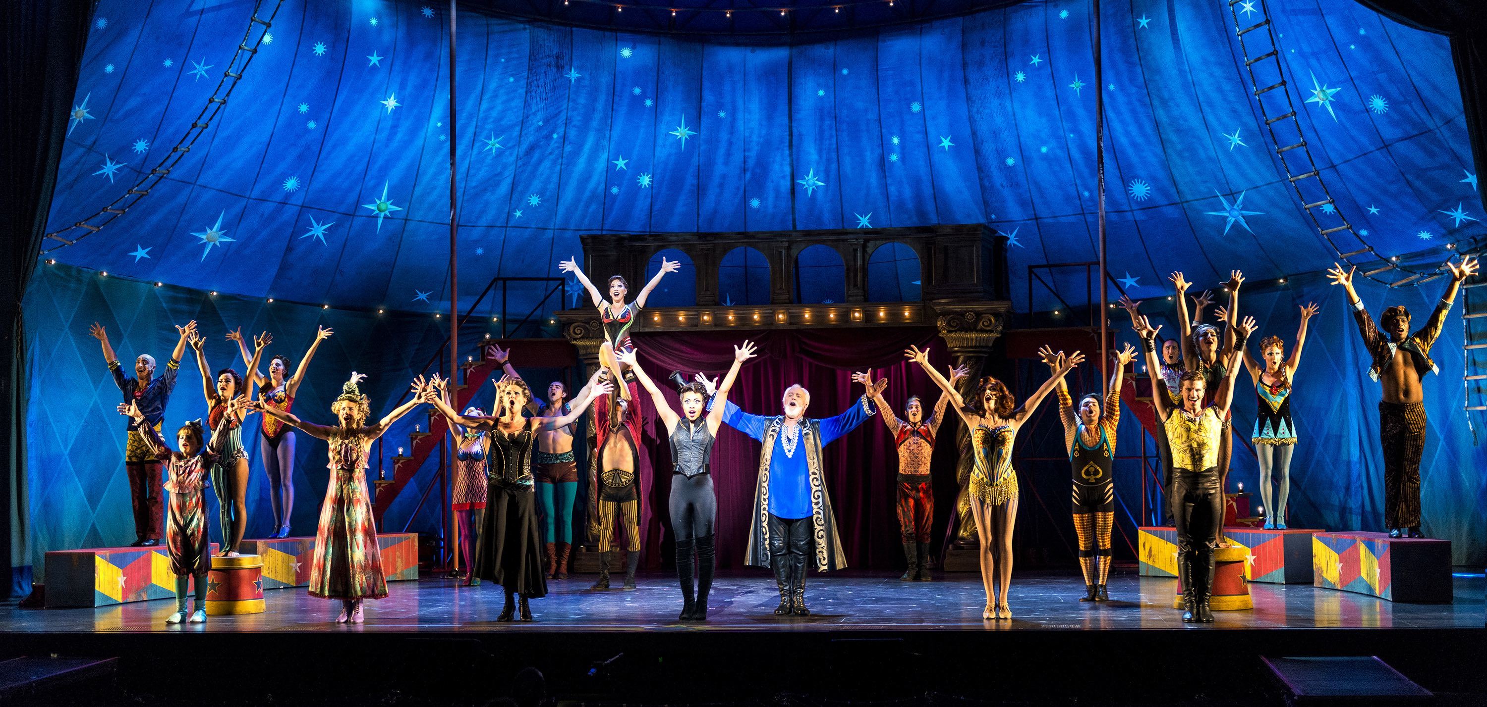 Photo By Terry Shapiro The Cast of the National Touring Production