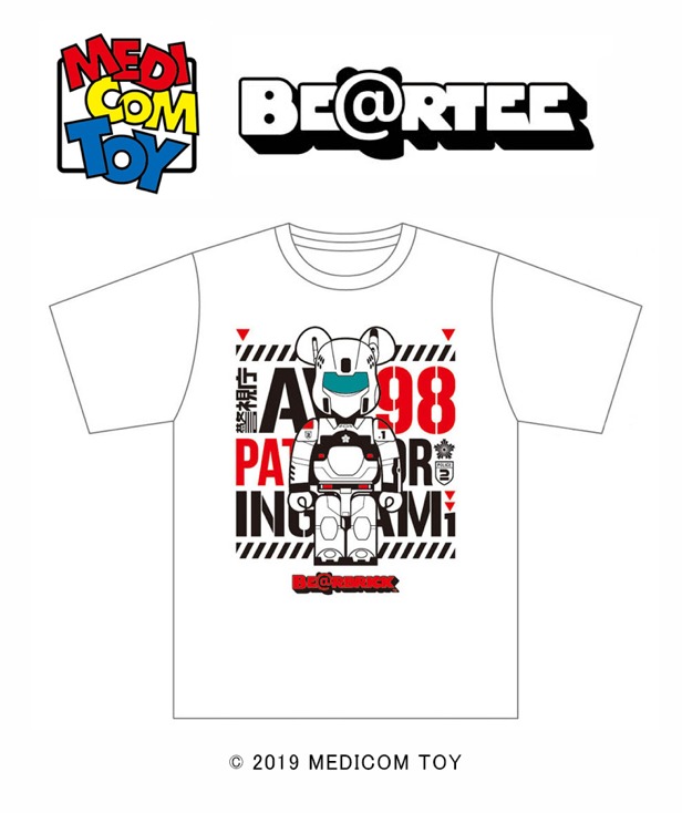 オリジナルTシャツ BE＠RTEE PATLABOR 3,800円（税別）