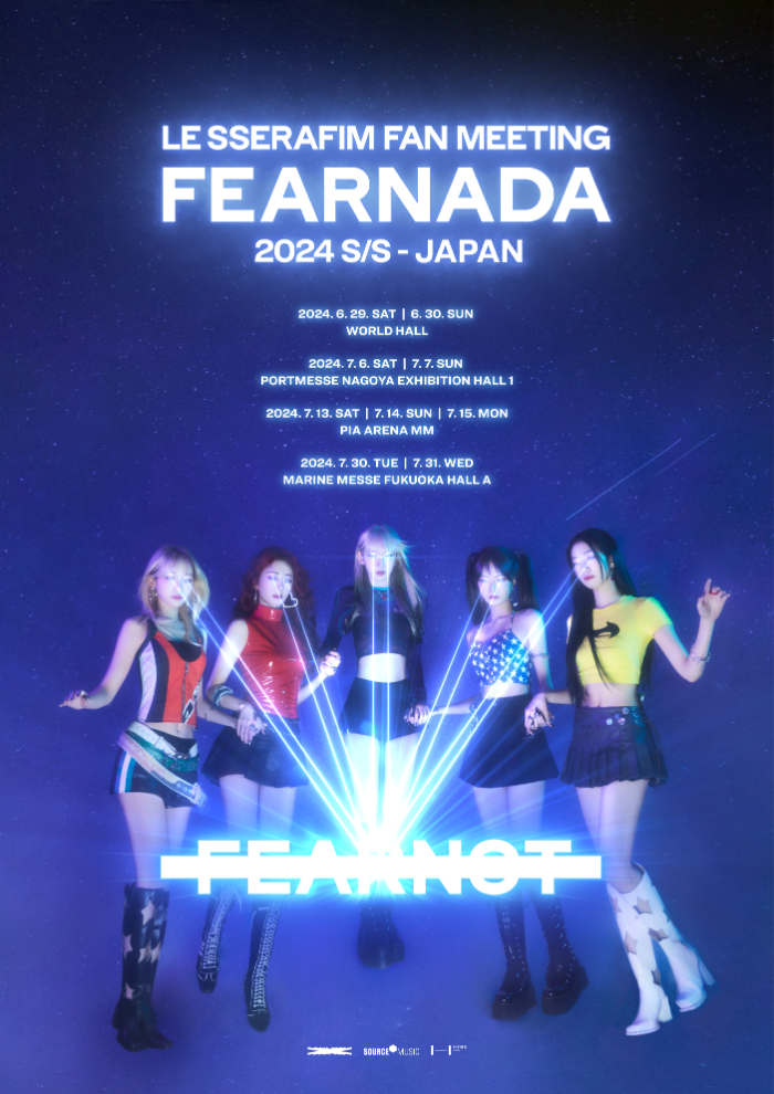 LE SSERAFIM FAN MEETING 'FEARNADA' 2024 S/S - JAPAN