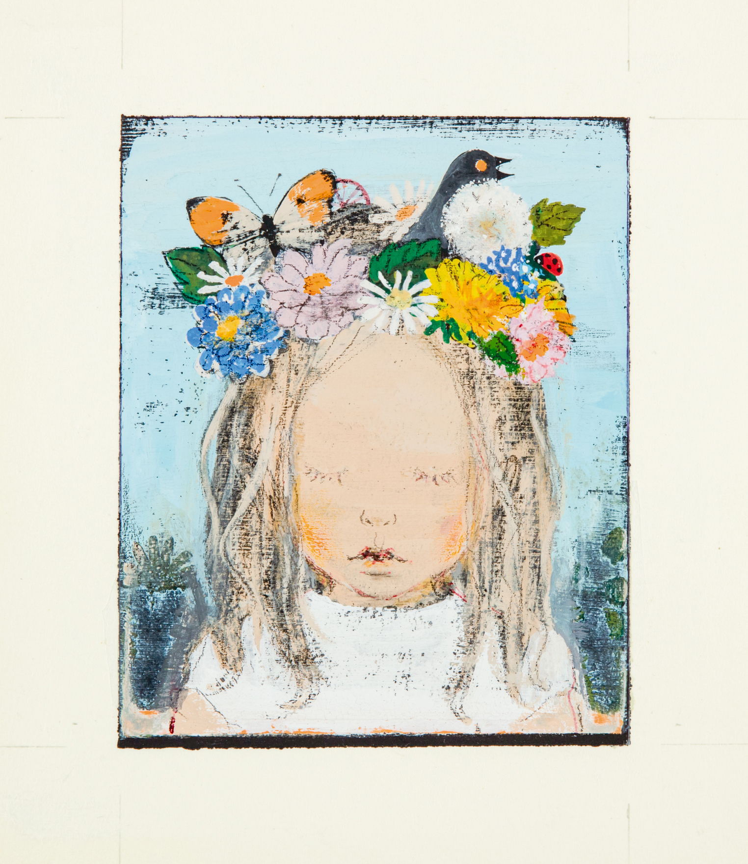『金曜日の砂糖ちゃん』原画（偕成社、2003年）