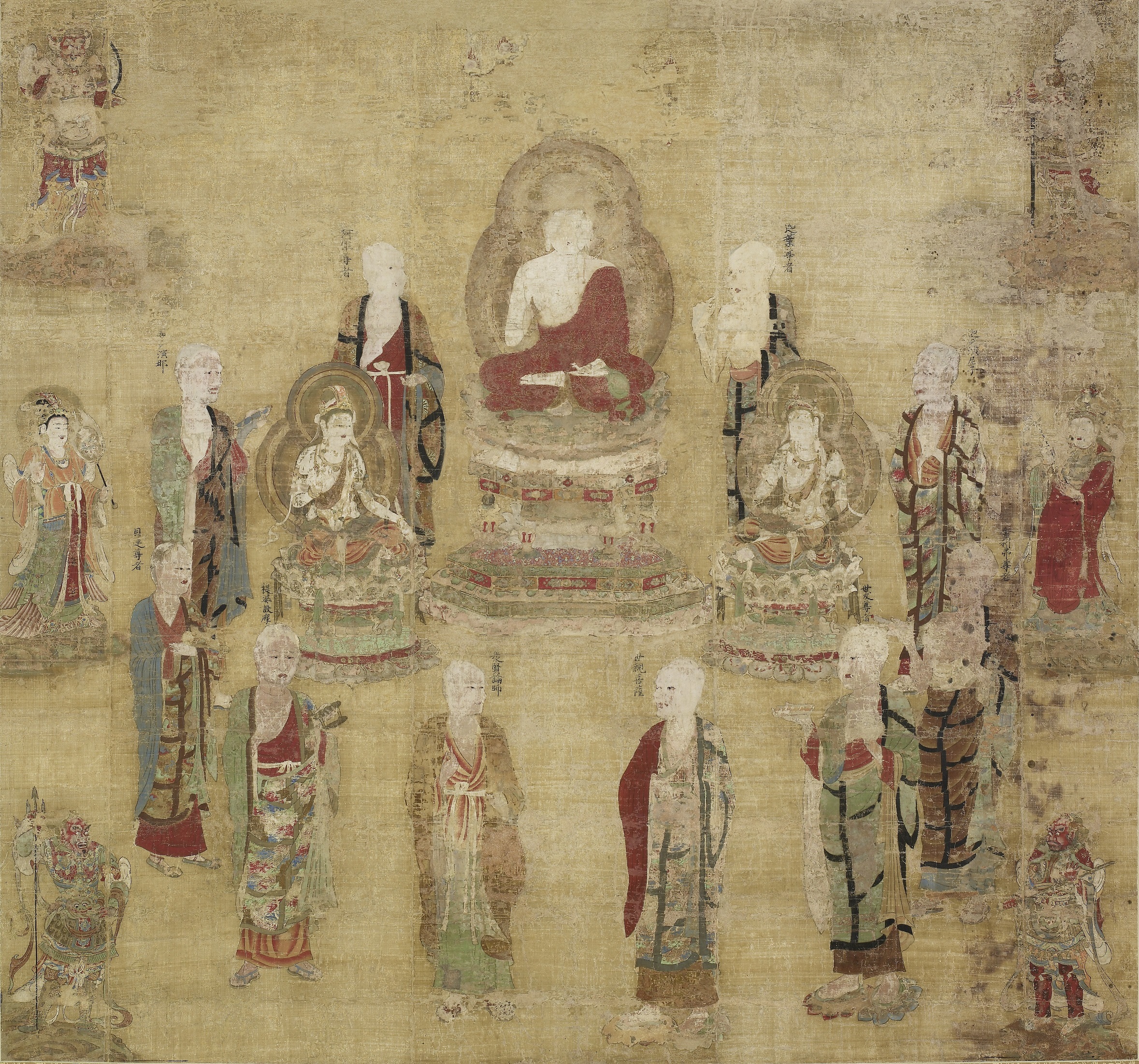 国宝 「倶舎曼荼羅」 平安時代（12世紀） 奈良・東大寺 【後期】