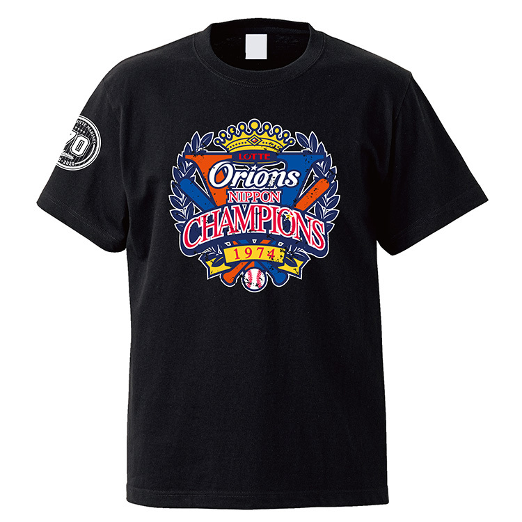 1974CHAMPIONグッズのTシャツ