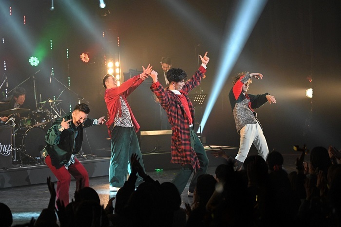 （左より）Oguri, shoji, NOPPO, kazuki