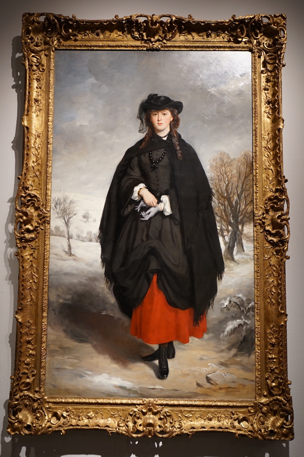 フランシス・グラント《アン・エミリー・ソフィア・グラント（“デイジー”・グラント）、ウィリアム・マーカム夫人（1836-1880）》1857年