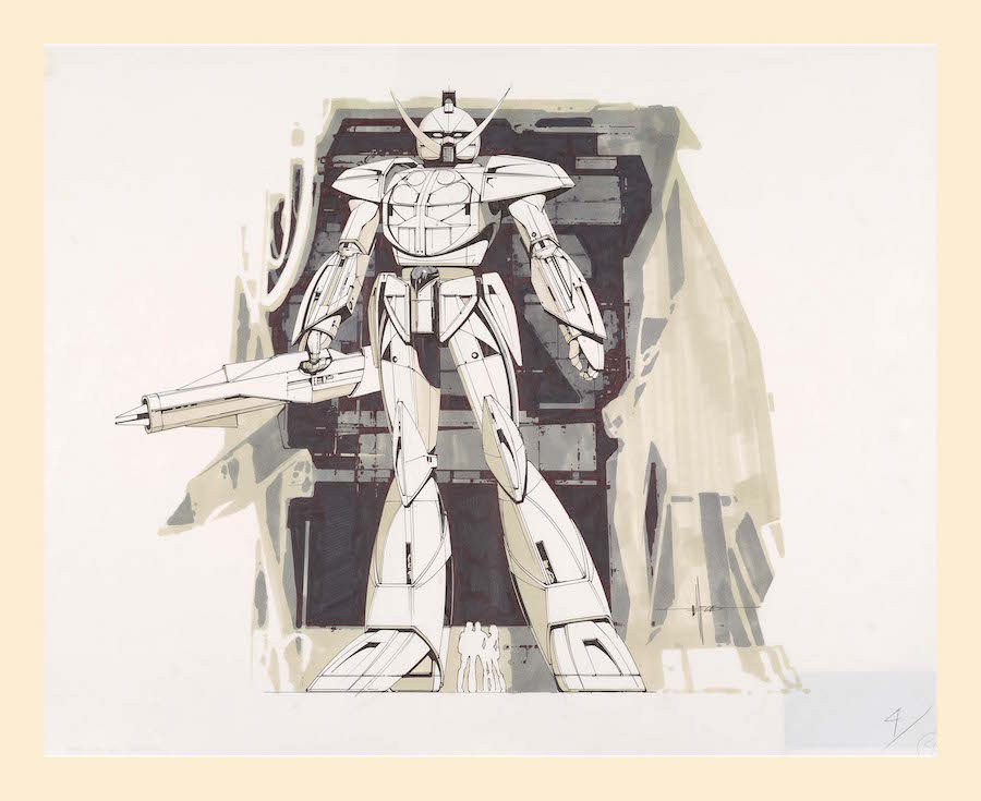 シド・ミード「クロノアート」【ハーフサイズ】∀ガンダム（フロント）　キャンペーン価格／89,000円