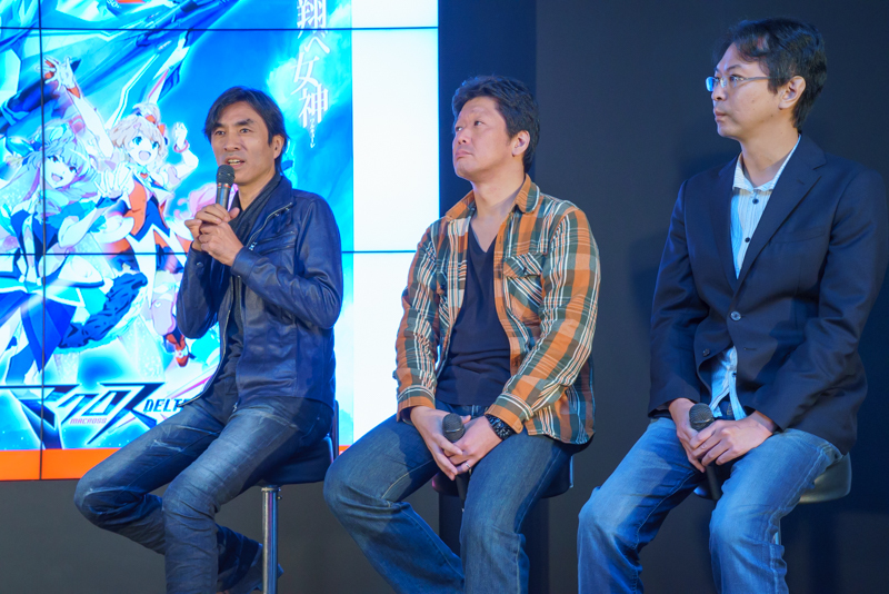 原作・総監督河森氏、監督安田氏、シリーズ構成・脚本根元氏 撮影：坂井美碧織