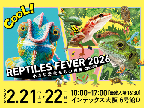 大阪に“エキゾチックアニマル”が集結