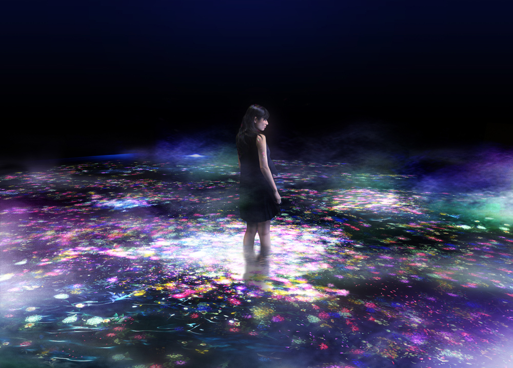 雪肌精“ハーバルの泉” – ART by teamLab