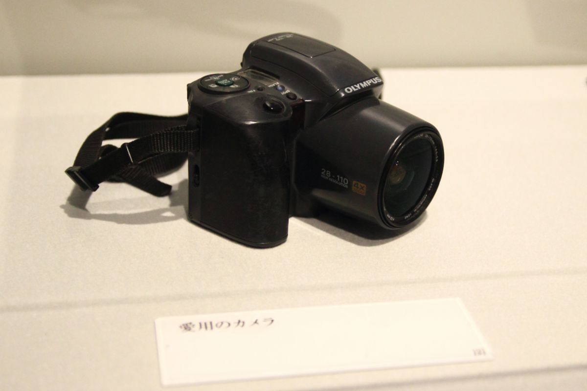 愛用のカメラ ⓒ水木プロダクション