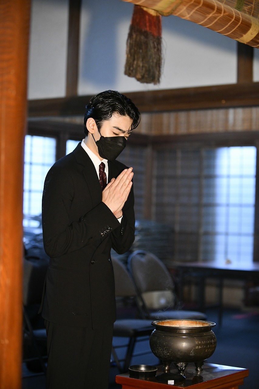 清瀧寺にて