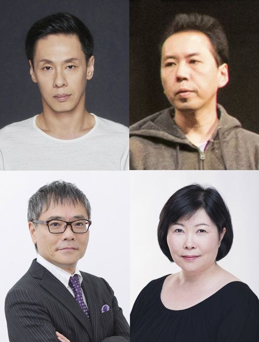 （上段）大倉孝二・ブルー＆スカイ（下段）いとうせいこう・池谷のぶえ