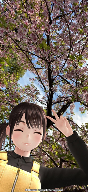 AR撮影サンプル (C)Konami Digital Entertainment