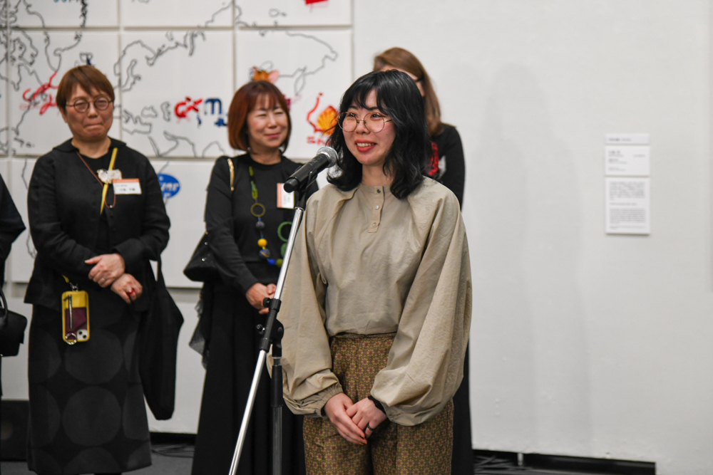 開会式で挨拶した大東忍