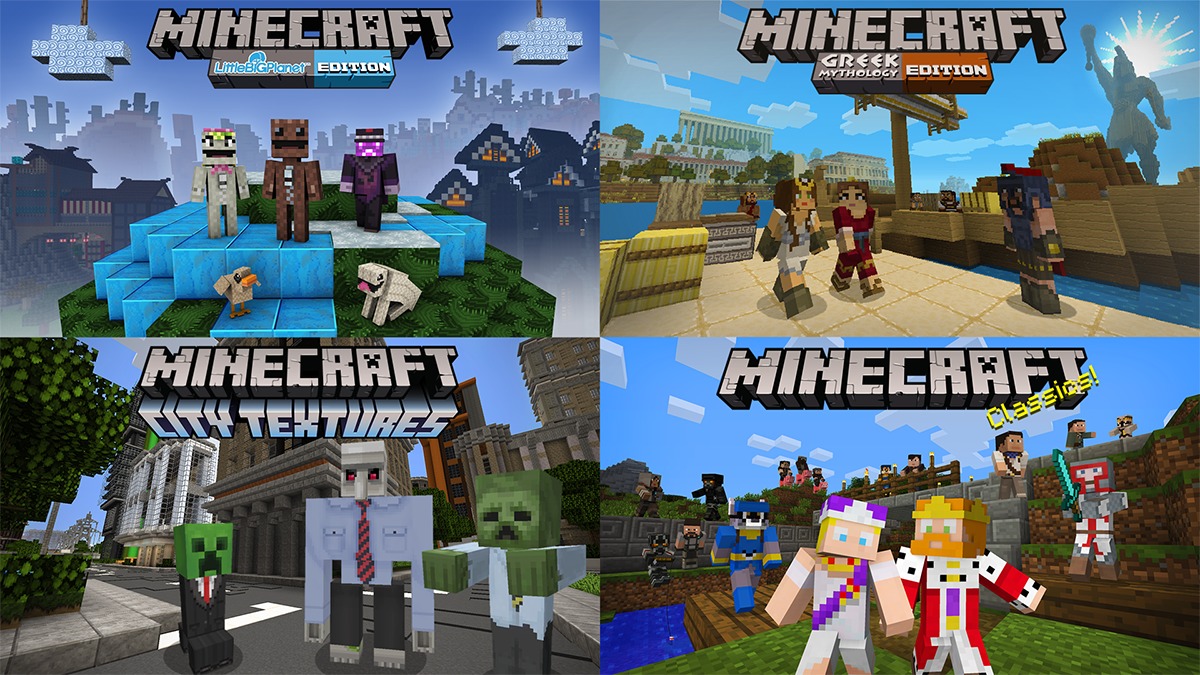 Playstation4用ソフト Minecraft Starter Collection 発売決定 Minecraft ユーザーにはアップデート配信 Spice エンタメ特化型情報メディア スパイス