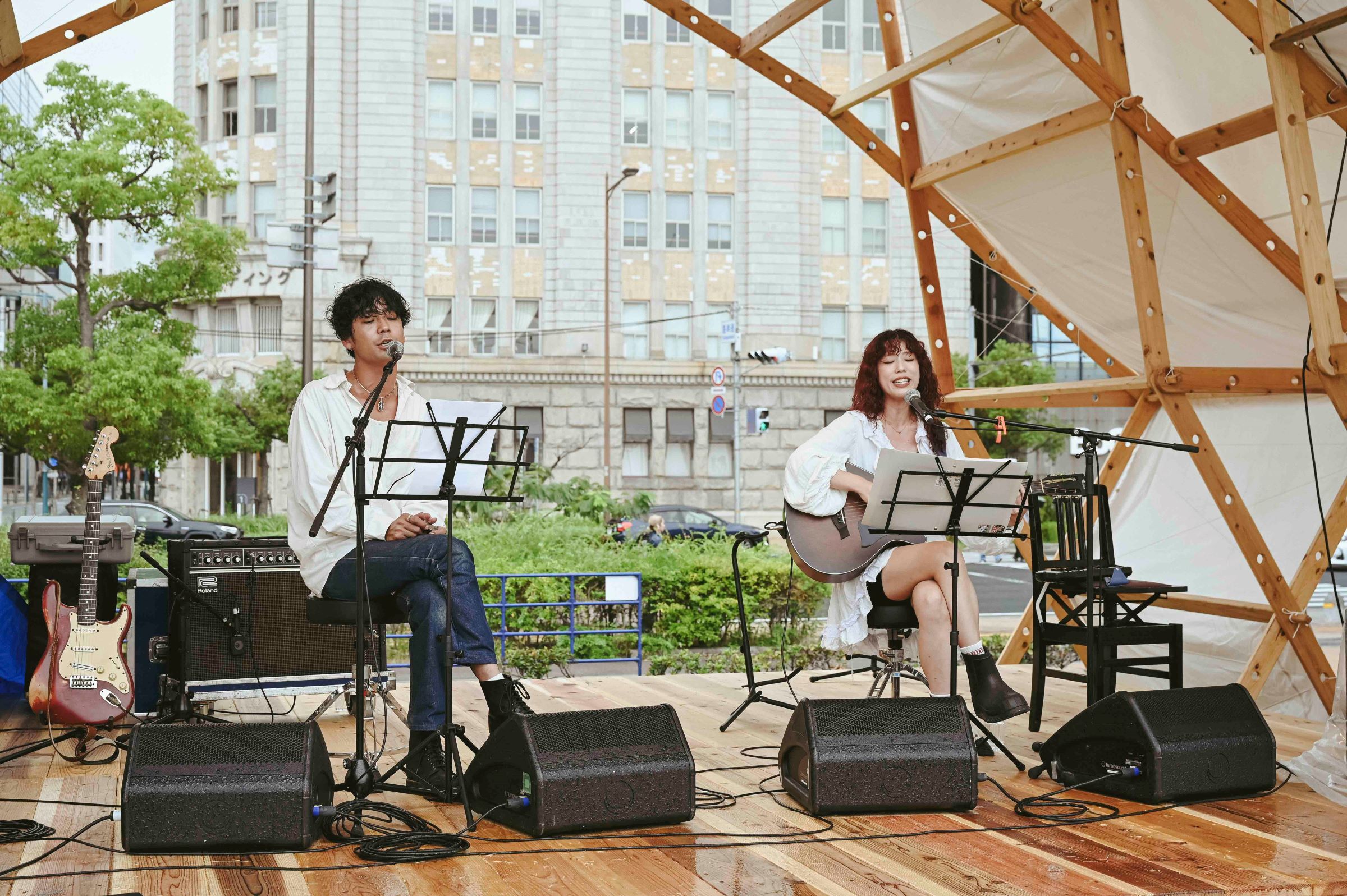 儀間健太×林萌々子