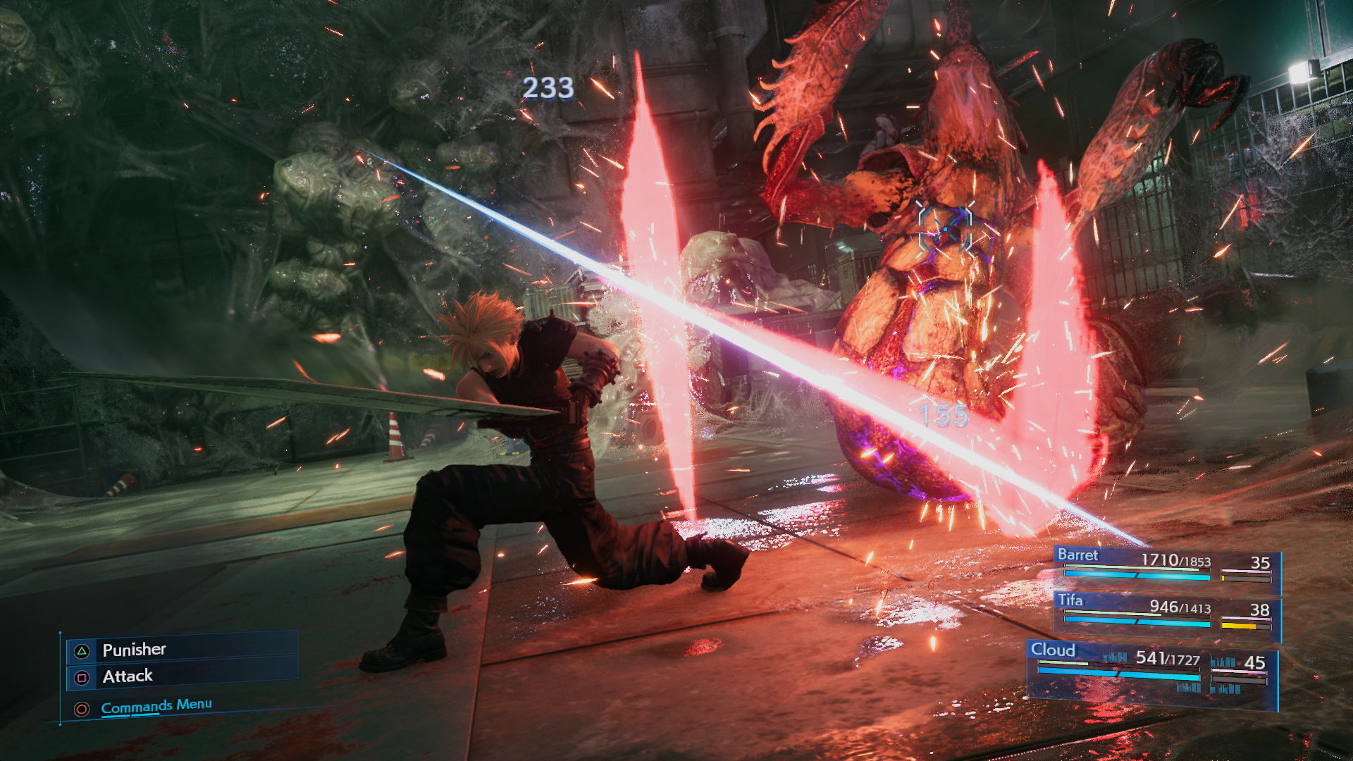 『FFVIIR』Trailerより (C)SQUARE ENIX CO., LTD. All Rights Reserved. CHARACTER DESIGN: TETSUYA NOMURA/ROBERTO FERRARI