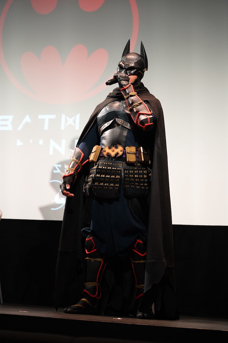 なだぎから「口元だけでもかっこいい！」と絶賛された滝川バットマン