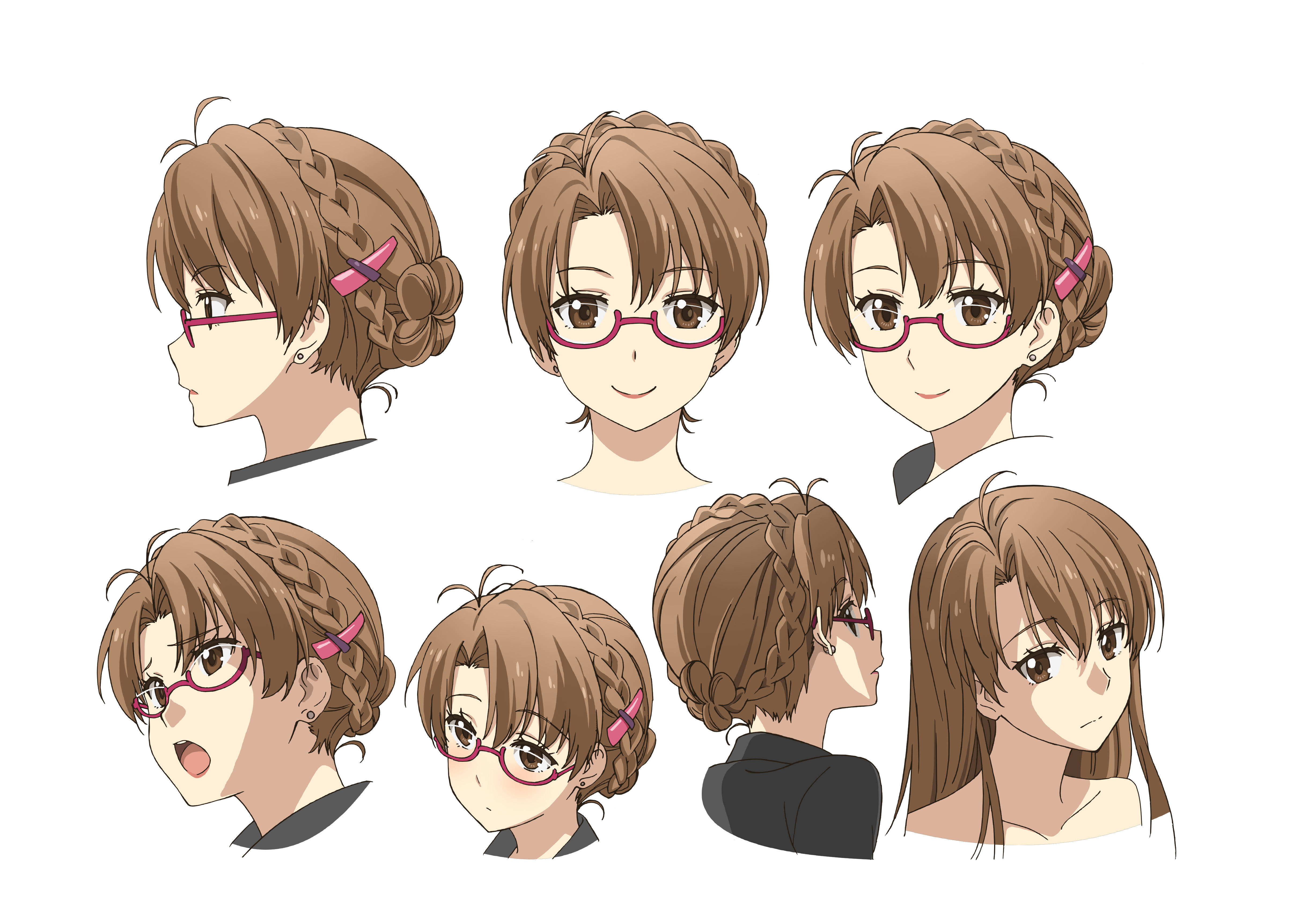 有馬 亜由美_表情 (C)MAGES./PROJECT YU-NO