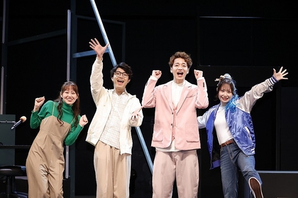 福田悠太×高田翔『午前0時のラジオ局―満月のSAGA―』が開幕　幽霊役で「千穐楽には数ミリ浮いている可能性も」