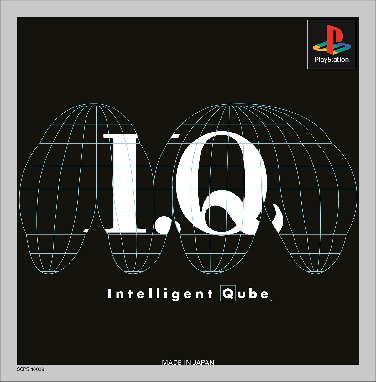 PlayStationゲーム「I.Q Intelligent Qube」 1997 ©Sony Computer Entertainment Inc.