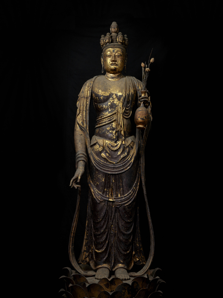 国宝　十一面観音菩薩立像　奈良時代・8世紀　奈良・聖林寺蔵