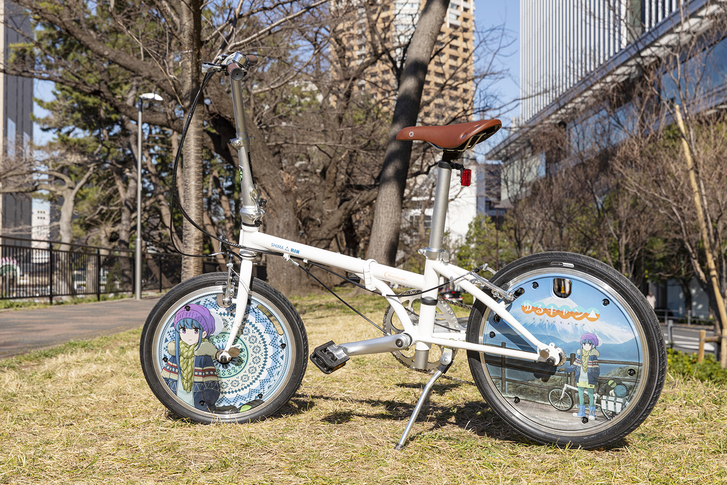 ゆるキャン△×ＤＡＨＯＮ自転車　志摩リンモデル (C)あfろ・芳文社／野外活動サークル