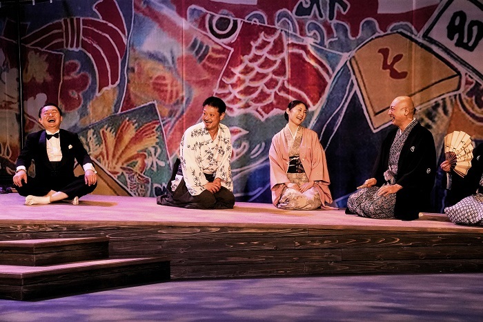 （左から）大堀こういち、福田転球、常盤貴子、山内圭哉 撮影：細野晋司