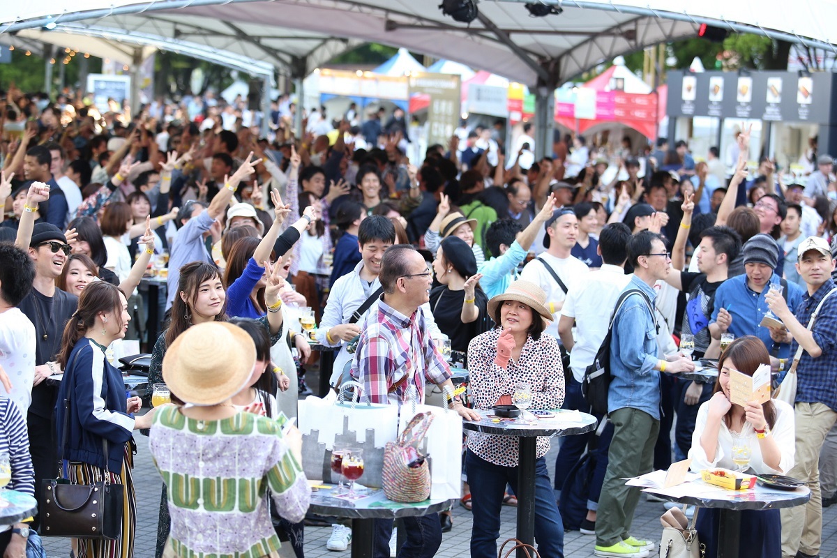 名古屋久屋大通公園に105種類のベルギービールが集結 ベルギービールウィークエンド19 名古屋 開催 Spice エンタメ特化型情報メディア スパイス